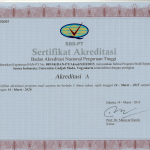 Sertifikat Akreditasi A 2015-2020