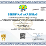 Sertifikat Akreditasi A 2020-2025